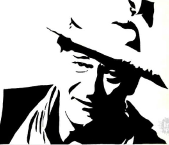 John Wayne 1 Photocrochet pattern