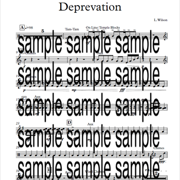 Dream Sequence Auxiliary 2 Sheet Music