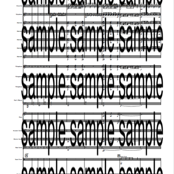 Dream Sequence Full Score Sheet Music