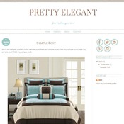 Blogger Template - Pretty Elegant