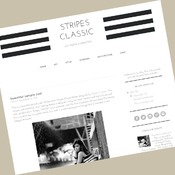 Blogger Template - Stripes Classic