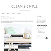 Responsive Blogger Template - Fashion Blogger Template - Clean and Simple