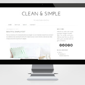 Responsive Blogger Template - Fashion Blogger Template - Clean and Simple