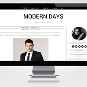 Responsive Blogger Theme - Modern Days