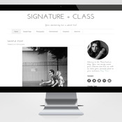 Responsive Wordpress Theme - Signature