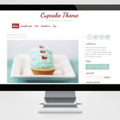 Wordpress Template - Responsive wordpress theme - Cup Cake