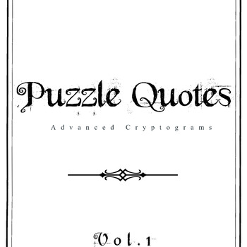 Puzzle Quotes Vol.1