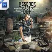 Essence of a Don Mixtape, Album Cover PSD By SimarVFX