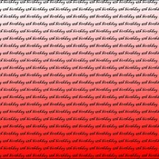 1st to 50th birthday backing papers in red. JPG