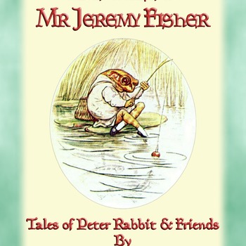 30 Classic Children's colour images by Beatrix Potter from THE TALE OF MR JEREMY FISHER