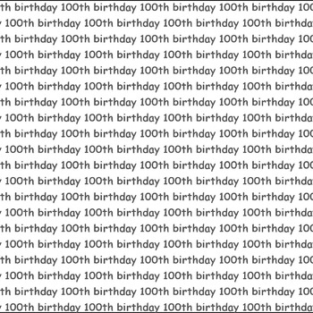 51st to 100th birthday backing papers in white. JPG format.
