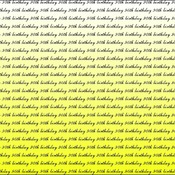 51st to 100th birthday backing papers in yellow. JPG format.