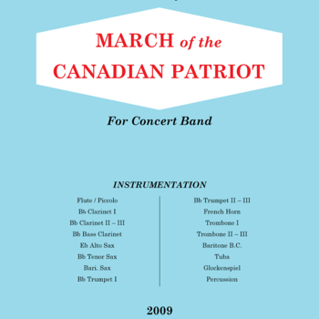 Conductor + parts: MARCH OF THE CANADIAN