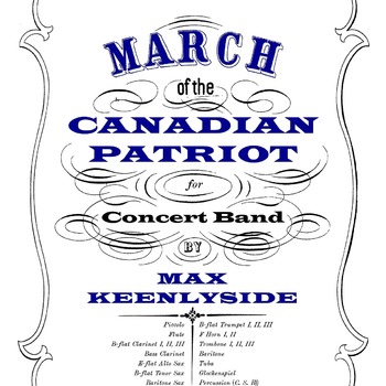 Piano solo: MARCH OF THE CANADIAN