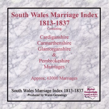 South Wales Marriage Indexes 1813-1837