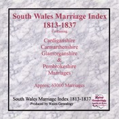 South Wales Marriage Indexes 1813-1837