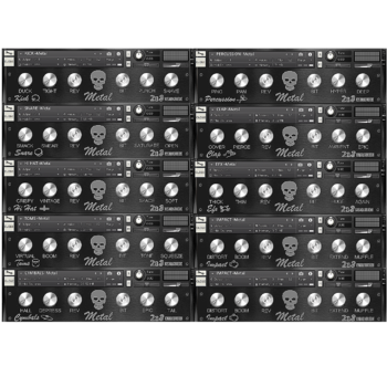 Kontakt - Live Metal Drums with Live Bass