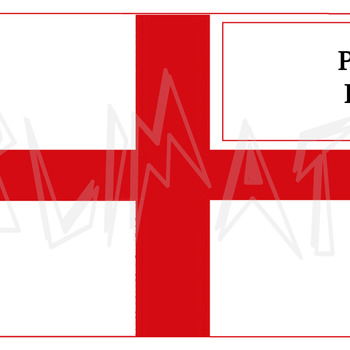 39 England Flag Mug Template.