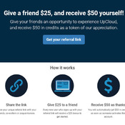 Give a friend $25, and receive $50 yourself