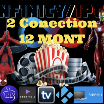 INFINITY-TV & VoD 12 mont full  2 Conection