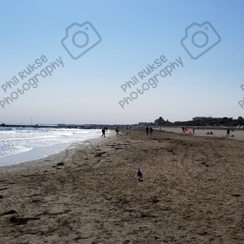 A stroll in the beach in Italy