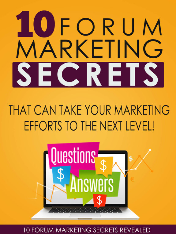 "Forum Marketing Mastery Secrets" D.King