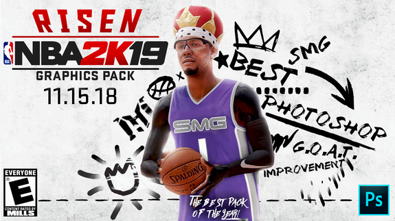 nba 2k19 cover photoshop