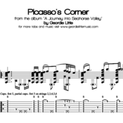 Picasso's Corner (Tab/Notation + mp3)