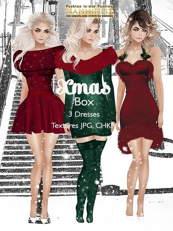 doll beauty xmas box