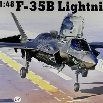 F-35B Model: How to build Kitty Hawk's F-35B Model (initial version)