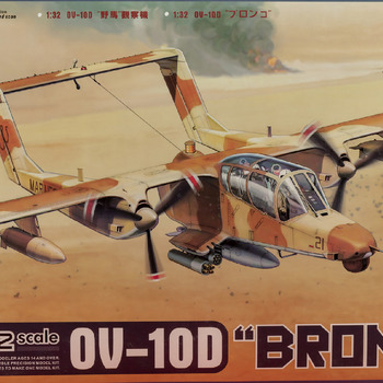 OV-10D Model: How to build Kitty Hawk's OV-10D Bronco Model