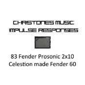 1983 Fender Prosonic 2x10 Fender by Celestion 60 for Two Notes Gear (tur and wave files)
