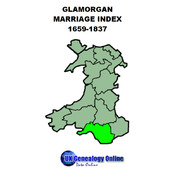 Glamorgan Marriages Index 1569-1837