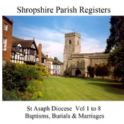 Shropshire Parish Registers - St. Asaph Diocese Set 3