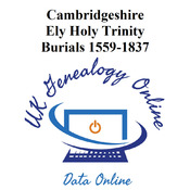 Cambridgeshire-Ely Holy Trinity Burials Index 1559-1837