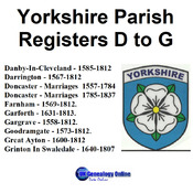 Yorkshire Parish Registers V2
