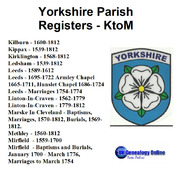Yorkshire Parish Registers V4