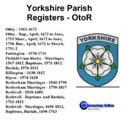 Yorkshire Parish Registers V5