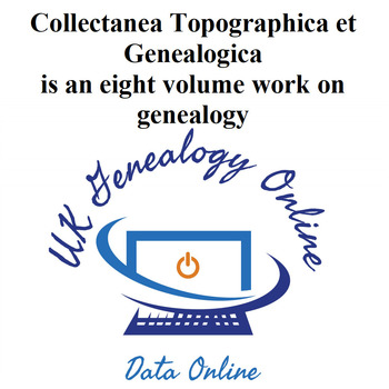 Collectanea Topographica et Genealogica