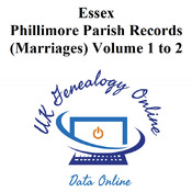 Phillimore's Essex Parish Marriage Registers for all 4 volumes