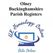 Olney Buckinghamshire Parish Register Indexes 1558-1812