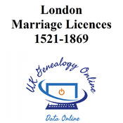 London Marriage licences 1521-1869