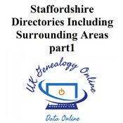 Staffordshire Directories Including Surrounding Areas part1