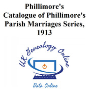 Catalogue of Phillimore's Parish Marriages Series, 1913