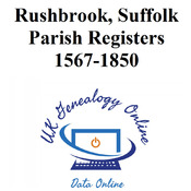 Rushbrook Parish Registers 1567-1850