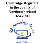 Corbridge Registers, in the county of Northumberland 1654-1812