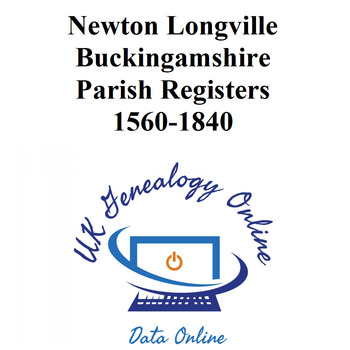 Newton Longville Buckingamshire Parish Registers 1560-1840