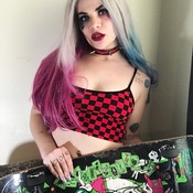 skater Harley Quinn 20 photoset