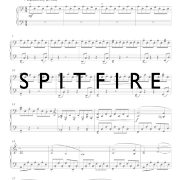 Fastest Men On Earth (Piano) - SPITFIRE Original Soundtrack - CHRIS ROE