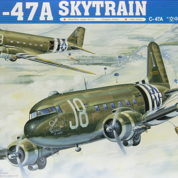 C-47A Skytrain Model: How to build Trumpeter's 1/48 scale C-47A Skytrain Model